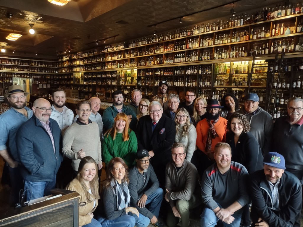World Whiskies Awards judges at Jack Rose in DC