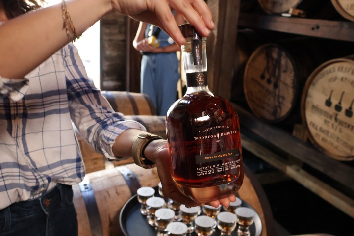 bottle of woodford master's collection 2026